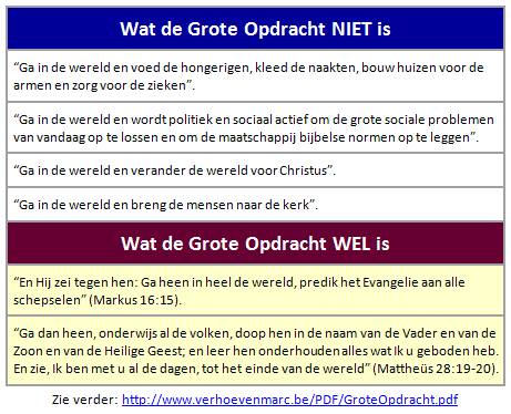 de grote opdracht de grote opdracht
